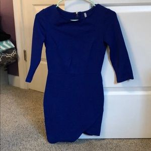 Navy blue dress